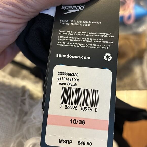 Adidas Speedo Women's Pro LT Super Pro Back Swimsuit Size 10 - Picture 8 of 9